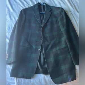 Ralph Lauren signature plaid sports coat blazer.